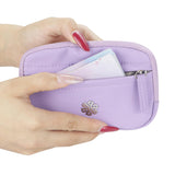 9102 Nylon RFID Wristlet Wallet for Women, Waterproof Multi-Zip Travel Purse