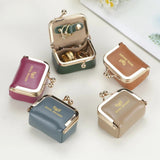 3894 Small Leather Jewelry & Coin Case