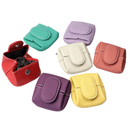 1603 Pebbled Leather Coin Pouch