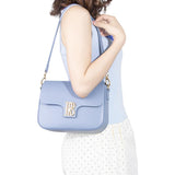3245 Genuine Leather Box Crossbody Bag