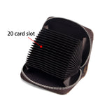 3291 RFID Blocking Leather Zip Wallet