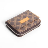 3291 RFID Blocking Leather Zip Wallet