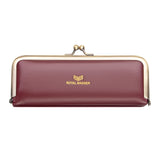 6135 Genuine Leather Jewelry & Glasses Organizer
