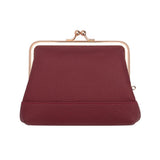 3296 Genuine Leather RFID Kiss-Lock Wallet