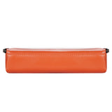 Royal Bagger Genuine Leather RFID Blocking Fashion Glasses Case, Pencil Bag with Kiss Lock, Organizer for Rings, Necklaces & Earrings for Women 3135