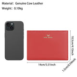 Royal Bagger RFID Genuine Leather Passport Wallets for Women, Travel Wallet with Card Slots, SIM Card Storage and Tool 4090