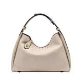 Royal Bagger Shoulder Crossbody Bags for Women Genuine Cow Leather Commute Fashion Ladies Underarm Bag Large Capacity