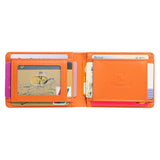 Royal Bagger Men’s Slim Carbon Fiber & Genuine Cow Leather Wallet – Minimalist RFID-Blocking Card Holder, Lightweight Front Pocket Travel Wallet 5240