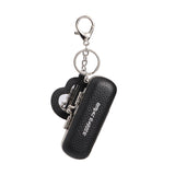 3286 Leather Lipstick Pouch with Mirror