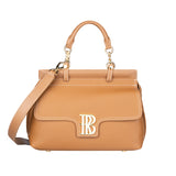 Royal Bagger Genuine Cow Leather Shoulder Crossbody Bag for Women, Large Capacity Top Handle Handbag Stylish Daily Purse 3248