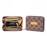 3291 RFID Blocking Leather Zip Wallet