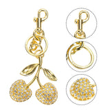 Royal Bagger Cute Cherry Keychain - Fashion Casual Metal Cherry Charm, Key Ring for Backpacks, Purses, and Gifts 001