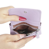 Royal Bagger Genuine Leather Women's Coin Purse - RFID Blocking Small Wallet, Casual Zipper Change Pouch for Daily Use 3200