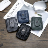 Royal Bagger Carbon Fiber Coin Purses for Men, RFID Slim Minimalist Wallet, Lightweight Large-Capacity Card & Cash Holder 4603