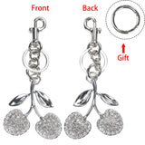 Royal Bagger Cute Cherry Keychain - Fashion Casual Metal Cherry Charm, Key Ring for Backpacks, Purses, and Gifts 001
