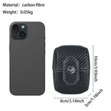 Royal Bagger Carbon Fiber Coin Purses for Men, RFID Slim Minimalist Wallet, Lightweight Large-Capacity Card & Cash Holder 4603