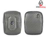 Royal Bagger Carbon Fiber Coin Purses for Men, RFID Slim Minimalist Wallet, Lightweight Large-Capacity Card & Cash Holder 4603