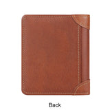 Royal Bagger RFID Vintage Short Wallets for Men Genuine Leather Card Holder Simple Thin Bifold Wallet 3001
