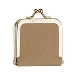 Royal Bagger Genuine Leather Mini Jewelry Box, Ring & Necklace Storage, Slim Coin Purse with Kiss Lock for Women 3120