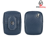 Royal Bagger Carbon Fiber Coin Purses for Men, RFID Slim Minimalist Wallet, Lightweight Large-Capacity Card & Cash Holder 4603