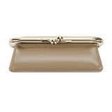 Royal Bagger Genuine Leather Jewelry Box, Mini Organizer for Rings, Necklaces & Earrings, Women's Kiss Lock Coin Purse 3125