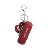 3286 Leather Lipstick Pouch with Mirror