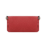 Royal Bagger Genuine Leather Mini Coin Purse, Solid Color Kiss Lock Change Pouch, Casual Style Small Storage Bag for Women 1894