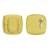 Royal Bagger Mini Lychee Pattern Coin Purse, Solid Color Buckle Key Earphone Storage Bag, Casual Change Pouch for Daily Use 1603