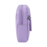 QuestAll RFID Canvas Waterproof Wrist Bag Women Card Holder Coin Cell Phone Wallet Three Pockets 9103