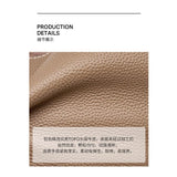 Royal Bagger Shoulder Crossbody Bags for Women Genuine Cow Leather Commute Fashion Ladies Underarm Bag Large Capacity