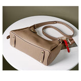 Royal Bagger Shoulder Crossbody Bags for Women Genuine Cow Leather Commute Fashion Ladies Underarm Bag Large Capacity