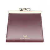 Royal Bagger Kiss Lock RFID Credit Card Holder for Women, Genuine Cow Leather Short Wallets, Fashion Vintage Coin Purse 3242