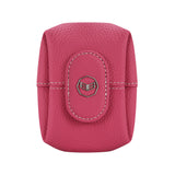 Royal Bagger RFID Mini Genuine Leather Women's Coin Purse - Solid Color Buckle Pouch for Keys, Earphones & Daily Essentials 3603