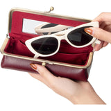 6135 Genuine Leather Jewelry & Glasses Organizer