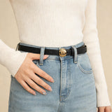 Genuine Cowhide Leather Women's Belt