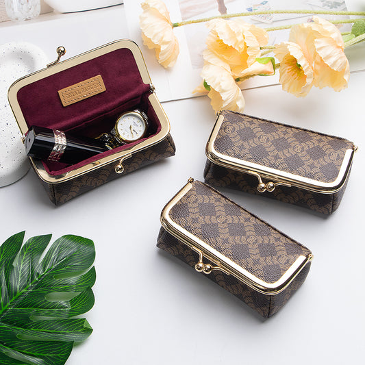 5125 Canvas & Leather Jewelry Case
