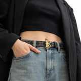 Genuine Cowhide Leather Women's Belt