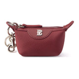 Royal Bagger Women’s Genuine Cow Leather Coin Purse with Keychain, Mini Zipper Pouch, Compact Change Wallet, Small Key Holder for Keys Cash Cards 4290