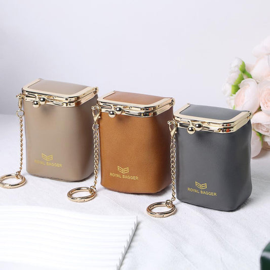 3241 Leather Mirror Cosmetics Case