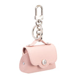 3302 Genuine Leather Earbuds Case with Keychain