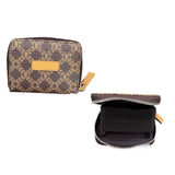 3291 RFID Blocking Leather Zip Wallet