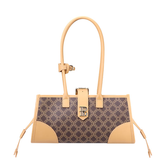 5265 Canvas & Leather Shoulder Bag