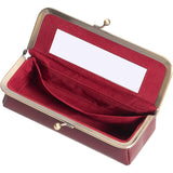 6135 Genuine Leather Jewelry & Glasses Organizer