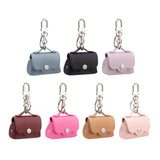 3302 Genuine Leather Earbuds Case with Keychain