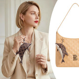 3276 Canvas & Leather Fish Coin Pouch