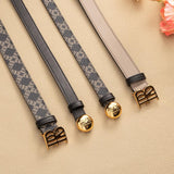 Genuine Cowhide Leather Women's Belt