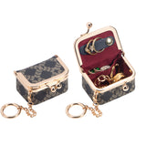 5894 Canvas & Leather Jewelry Case