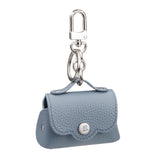 3302 Genuine Leather Earbuds Case with Keychain