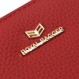 Royal Bagger RFID Short Wallets for Women Genuine Leather Multi-card Slots Card Holder Casual Coin Purse Bifold Wallet 2133