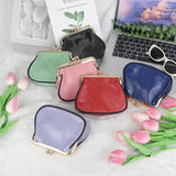 Royal Bagger Double Layer Coin Purse, Fashion Kiss Lock Key Card Storage Bag, Casual Change Pouch for Women 1829